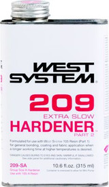 WEST SYSTEMS 209-SC EXTRA SLOW HARDENER 1.45 GAL.