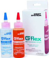 WEST SYSTEMS 650-8 G/FLEX EPOXY 8OZ  2 PART KIT