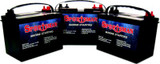 MIDSTATE BATTERY  24M1000 BATTERY 100AMP MARINE 1000 CCA