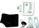 A P PRODUCTS 013-534 BAUER ENTRANCE LOCK WHITE