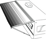 DOMETIC RV 9108803554 AWNING-8500 POL AZURE 13'