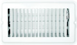 RV DESIGNER H873 VENT REG WHT METAL DAMP 4 X8