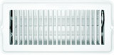 RV DESIGNER H876 VENT REG WHT METAL DAMP 4 X10