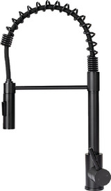 2021090598 FAUCET PULLDOWN BLACK MATTE