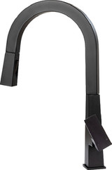 2021090602 FAUCET PULLDOWN BLACK MATTE