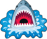 BMBT-0016 SHARK BEACH BLANKET @4