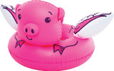 BMPF-0157 FLYING PIG POOL FLOAT @4