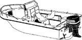 CARVER COVERS 70022S-11 CCF-22 BOAT COVER