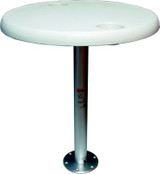 SPRINGFIELD MARINE 1690202 TABLE PACKAGE,ROUND,STOWABLE