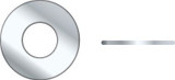 SEACHOICE RP-SC1411CH 1/4 FLAT WASHER CHROM  50BG