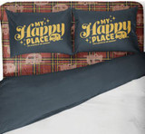 CAMCO RV 53118 PLAID BED SHEET SET KING