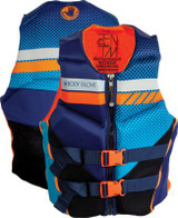 BODY GLOVE VESTS 23224BLUORGL MENS PHANTOM PFD BLU/ORANGE L