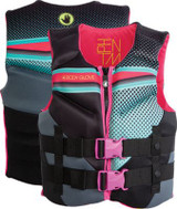BODY GLOVE VESTS 23324YAQUPNK YOUTH PHANTOM AQUA/PINK