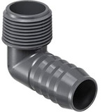 BRASS FITTINGS 1413-015 1-1/2 PVC HB X MP 90