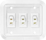 RV DESIGNER S661 SWITCH PLATE SGL WHT 3.53X4