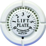 BOB'S MACHINE  110-310000 LED GAUGE WHITE FACE