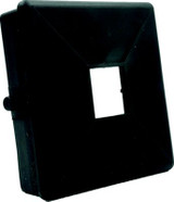 94160 RUBBER BUMP PLUG 4  BLK W/TABS