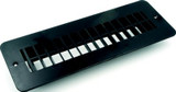 94257 FLOOR REGSTR 2 X10  NO DAMP BK