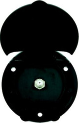 94350 COMPACT ENCLOSR DUAL CABLE BK