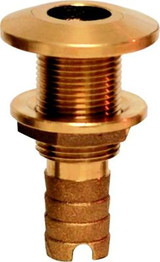 GROCO HTH-500 BRNZ THRU HULL 1/2 X 1/2 BARB