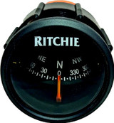 RITCHIE NAVIGATION X-23BB COMPASS IN DASH BLK/BLU