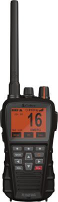 COBRA MARINE 0190011-1 BLUEBOUND 650 HH RADIO BLACK