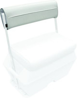 WISE SEATING 8WD159-R-B 50 QT SWNGBK BACK CSHN WHT