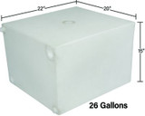 W1155003DS 26 GAL RV FRESH WATER TANK
