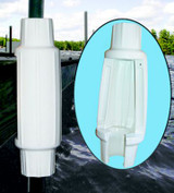 DOCK EDGE DE91110F TORPEDO BUMPER 18 PVC WHITE