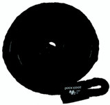DOCK EDGE DE91566F FENDER LINE 3/8X5 BLACK 2/PK