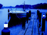 DOCK EDGE DE96268F PILE CAP LIGHT SOLAR