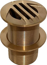 GROCO HSSLTH-750-W 3/4 SLOT HI SPD THRU HULL BRZ