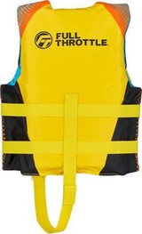FULL THROTTLE 112200-300-001-26 CHILD NYLON JACKET YELLOW