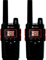 COBRA MARINE RX380 2-WAY RADIO 16-MILE RANGE-2 PK