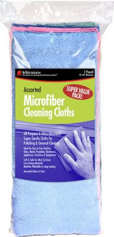 BUFFALO RAGS 65108 ASSORTED MICROFIBER 1# BAG