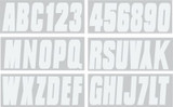 HARDLINE PRODUCTS 74130 PREMLETTER NUMBERKIT144PCWHT