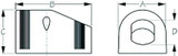 SEA-DOG LINE 426029-1 TENT MOUNT SOCKET PANEL TRP