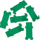 LELAND V90124-00006 REPL CLIPS-GREEN-PK OF 6