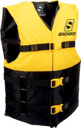6001-ADULT XL-YEL ADULT XL PFD VEST-YLLW