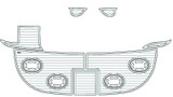 23387-80093 2000-2001 SEARAY MOC/BLK/TK