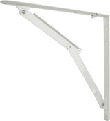 JR PRODUCTS 20725 FOLDING SHELF BRACKET WHITE
