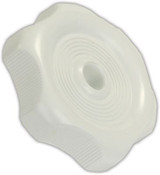 JR PRODUCTS 20335 WINDOW KNOB W/1IN SHAFTWHITE