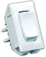 JR PRODUCTS 13435 SPDT ON/OFF/ON SW POLAR WHITE