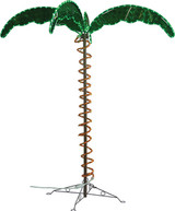 MING'S MARK INC 8080104 LED 7' PALM TREE ROPE LIGHT