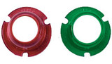 PERKO 0281DPALNS SIDELIGHT LENS SET(RED/GREEN)