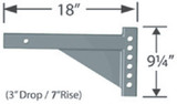 PROGRESS MFG INC 90-02-4500 2INSQ.-3IN/7INR.18IN