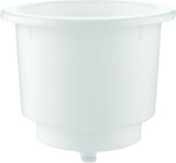 T-H MARINE LCH1WDP LARGE CUP HOLDER  WHITE (BULK)