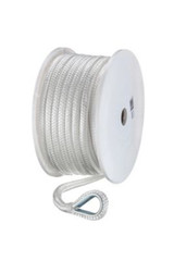 SEACHOICE 42121 ANCH LINE WHT BRD 1/2 X 100