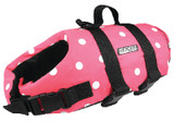SEACHOICE DV-XS-86370 DOG VEST PINK POLKA XS 7 TO 15