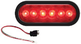 SEACHOICE 590-1159 LED 6" OVL LITE W/GROM PLUG 6D